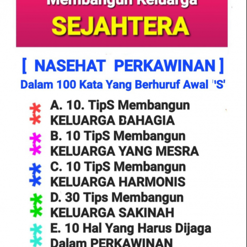 NASEHAT PERKAWINAN