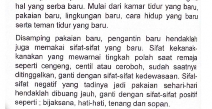 10 HAL YANG HARUS DIJAGA *